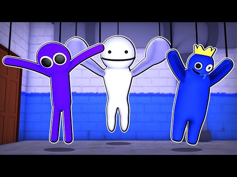 Rainbow Friends Hide and Seek SCARY PUPPET SECRET