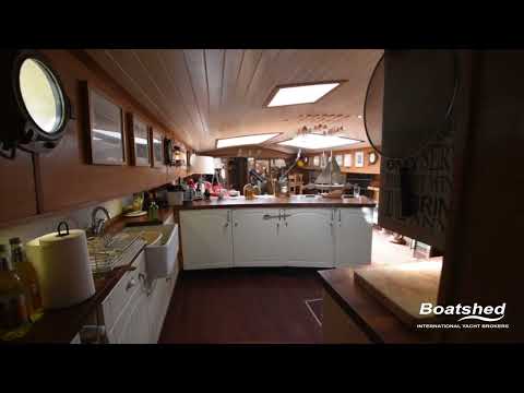 Dutch Barge 27m with London mooring  - Boatshed - Boat Ref#310626