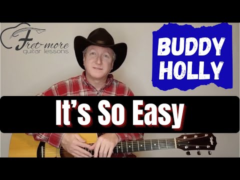 It's So Easy - Buddy Holly Guitar Lesson  - Tutorial