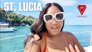 THIS is the Best Virgin Voyages Excursion Ever | St. Lucia Vlog