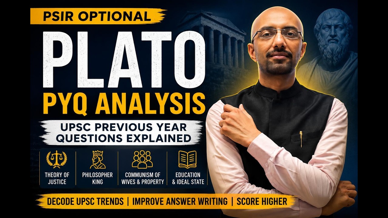 Plato PYQ Analysis for PSIR Optional | UPSC PSIR Optional PYQ Explained by Dr. Vivek Kaushik | #psir