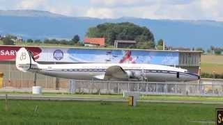 preview picture of video 'Lockheed L-1049 Super Constellation (Payerne 2014)'