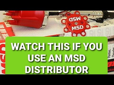MSD Ignition Pro-Billet Distributor for Chevy V8 [Red Cap] 496 BBC Cold Start