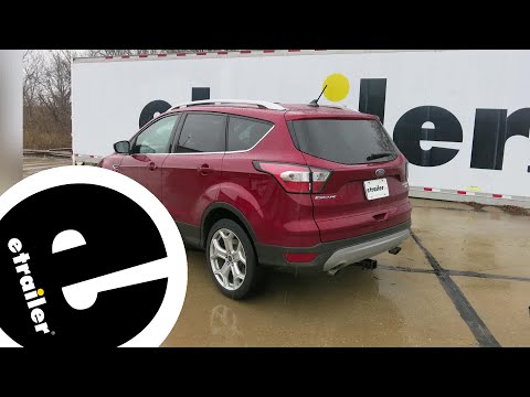 etrailer | DIY 2018 Ford Escape Installation for the Curt Trailer Hitch Receiver