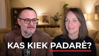 KAS KIEK PADARĖ? Nustokime skaičiuoti vienas kito pastangas