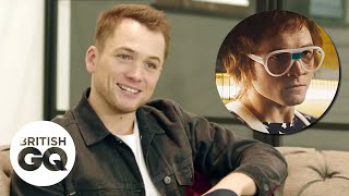 Taron Egerton: &quot;Meeting Elton John for the first time was intimidating&quot;| British GQ