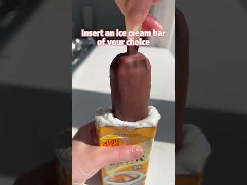 Make viral street food at home: torched marshmallow ice cream 🍦🔥