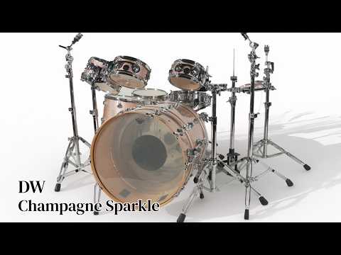 1997 – DW Champagne Sparkle Short Stack – Stephen Perkins