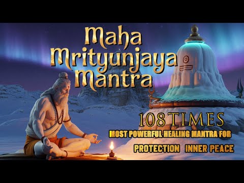 Maha Mrityunjaya Mantra 108 Times | Most Powerful Shiva Healing Chant for Protection & Inner Peace