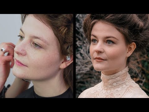 Historical Styles - 'Gibson Girl' Edwardian Hair and Make-up Tutorial Part 1