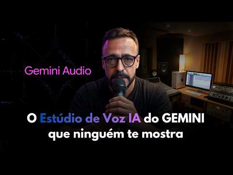 O Estudio de Voz IA do GEMINI que ninguem te mostra