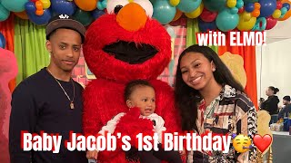 Baby Jacob’s 1st Birthday ❤️ Sesame Street!