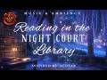Reading In The Night Court Library ACOTAR Inspired Ambience Peaceful Relaxing Fantasy Music