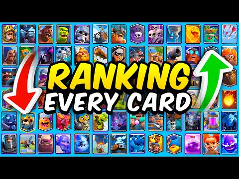 Ranking EVERY Card in Clash Royale Tier List (2025)