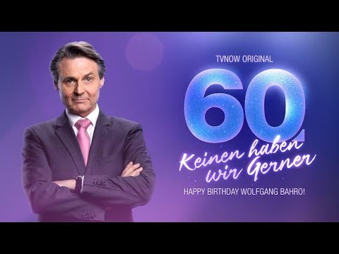 Neue TVNOW-Doku: „Keinen haben wir Gerner! - Happy Birthday Wolfgang Bahro“