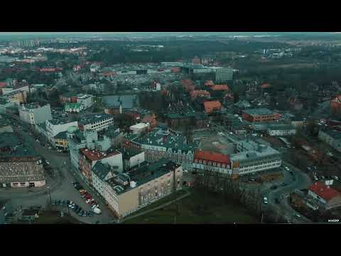 Zabrze z drona - Centrum z lotu ptaka cz 1