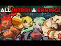 Super Gem Fighter Mini Mix Pocket Fighter All Character Intros Cutscene Endings
