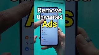 Block Unwanted Ads from Your Android Phone 📱#shorts