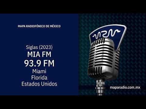 Siglas | 2023 | MIA FM | 93.9 MHz  -  WMIA-FM | Estados Unidos, Florida, Miami