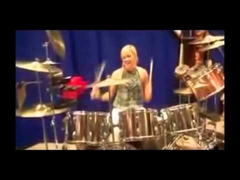 Hottest female DRUM SOLO! HANNAH FORD- kills on drums! [HD] 2015