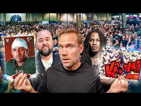 Buying Raw Cards to Grade for BIG Profit at Collect-A-Con 💰 (Sports Cards & Pokemon Cards)