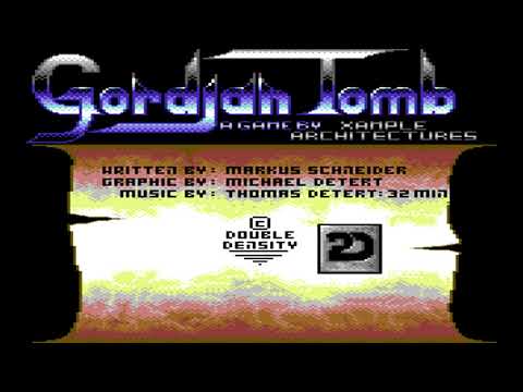The Best of Retro VGM #1507 - Gordian Tomb (Commodore 64) - Title Screen