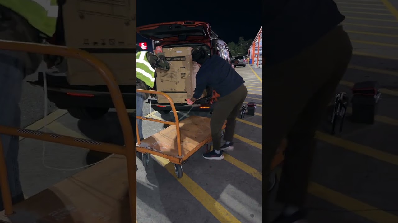 Fitting a Husky 52 inch tool box in the back of my 2010 Honda Element - YouTube