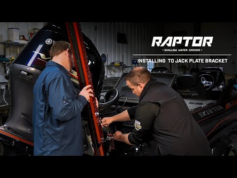 How to Install Raptor™ Shallow Water Anchors to a Jack Plate Bracket