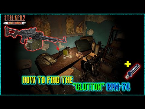 Stalker 2: "Glutton" Unique RPM-74 & Blueprint | Rostok | Loot Guide