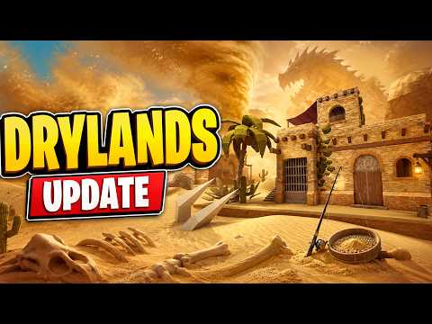 DRYLANDS UPDATE (LOCATIONS, NEW RODS, CODES, TERROSUNDER ROAMS, SAND SIFTER) GUIDE in FISCH Roblox