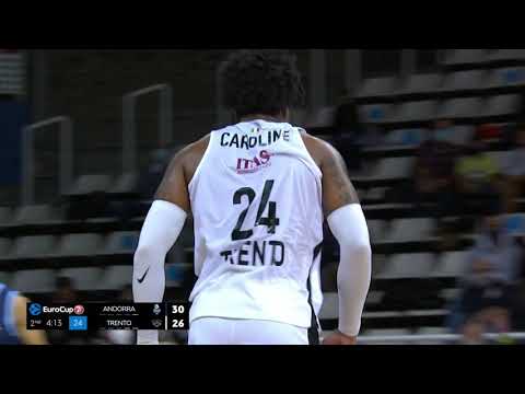 Highlights | Dolomiti Energia combattiva ad Andorra, ma sconfitta 85-73