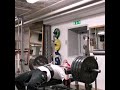 Dead bench press with close grip 160kg 7 reps new record