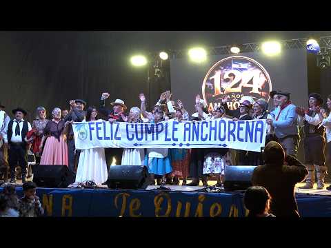 Poggi acompañó los festejos por la fundación de Anchorena e inauguró obras en el SUM