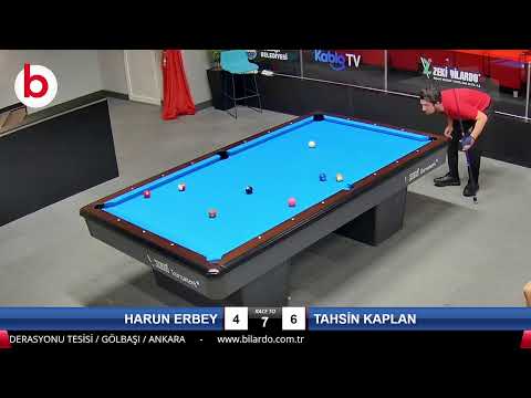 HARUN ERBEY & TAHSİN KAPLAN Bilardo Maçı - 