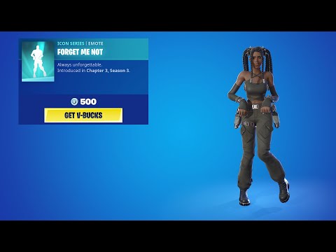 Video thumbnail for Forget Me Not (Emote)