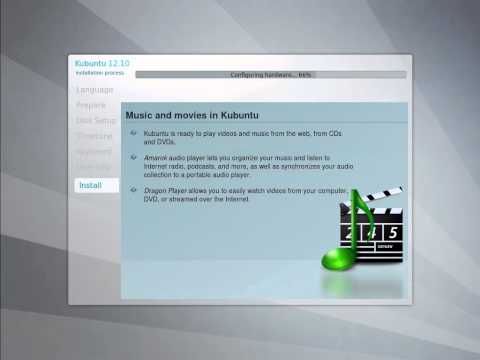 comment installer kubuntu 12.10