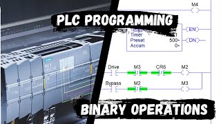 PLC Programming Tutorial - Ladder Logic #1: Binary & Boolean Operations