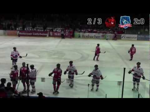 EC Bad Nauheim - Selber Wölfe 5:0 (1:0, 3:0, 1:0) 30.03.2013