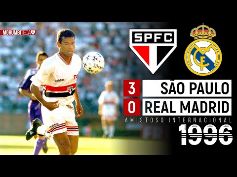 São Paulo 3x0 Real Madrid - 1996 - THE RETURN OF MULLER AND VÁLBER AGAINST REDONDO, ZAMORANO AND ...