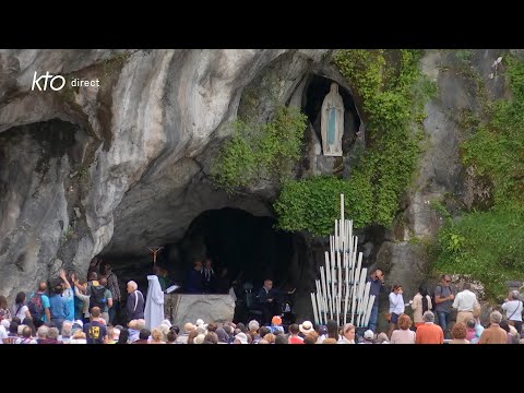 Chapelet du 22 juin 2023 à Lourdes