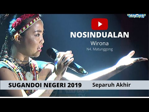 Sugandoi Kaamatan Negeri 2019 (Separuh Akhir), Winora-Nosindualan