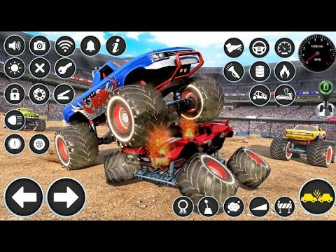 Monster Truck Attack Demolition Derby - Monster Truck Stunt 3D - Android Gameplay #monstertruck