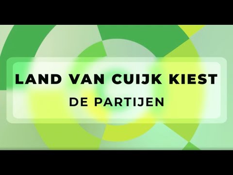 Aftrap verkiezingscampagne bij Omroep Land van Cuijk