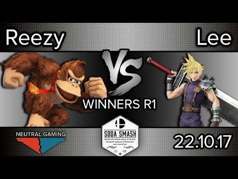 Soda Smash III - NG | Reezy (Donkey Kong) vs Lee (Cloud) - Winners R1