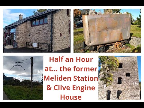 Half an Hour at (321) - Meliden closed Railway Station 11.10.2020 - Clive Engine House Prestatyn
