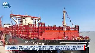 Dünyanın En Büyük Gemisine Türkiye Adı Verildi.