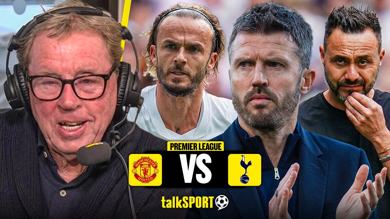 "PRESSURE IS ON CARRICK!" Harry Redknapp PREVIEWS Man United's CLASH with STRUGGLING Spurs!