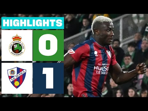 R. RACING CLUB 0 - 1 SD HUESCA I RESUMEN LALIGA HYPERMOTION