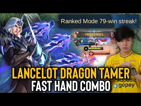 LANCELOT FAST HAND COMBO WITH 79 WINSTREAK!
