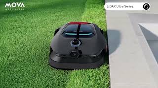 Mova Robot Tagliaerba LidaX Ultra 1000 Senza Filo Lidar 3D fino a 1000 mq Senza Cavo Perimetrale